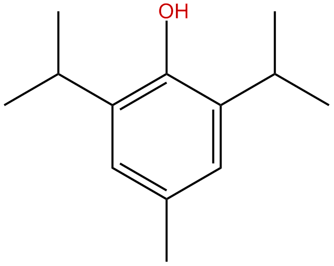 Image of 4-methyl-2,6-bis(1-methylethyl)phenol