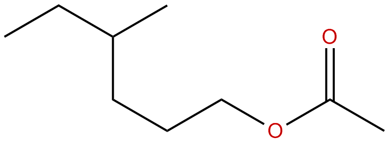 Image of 4-methylhexyl ethanoate