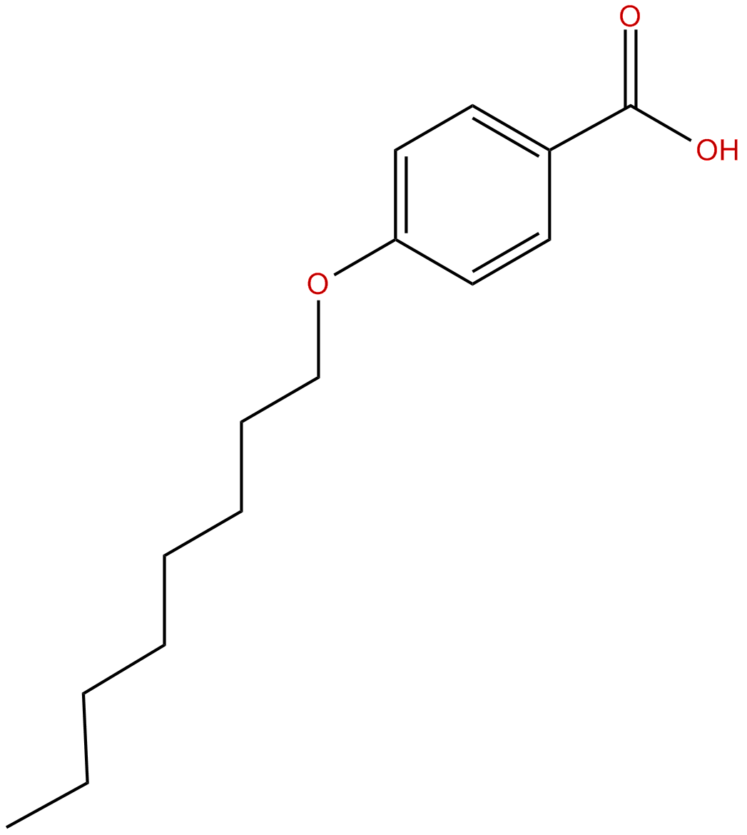 Image of 4-n-octyloxybenzoic acid