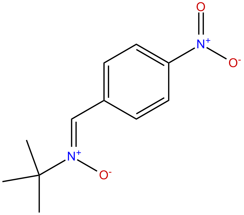 Image of 4-nitrophenyl-N-tert-butylnitrone