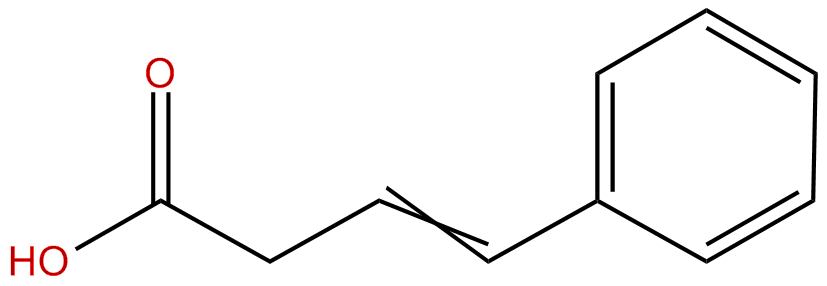 Image of 4-phenyl-3-butenoic acid