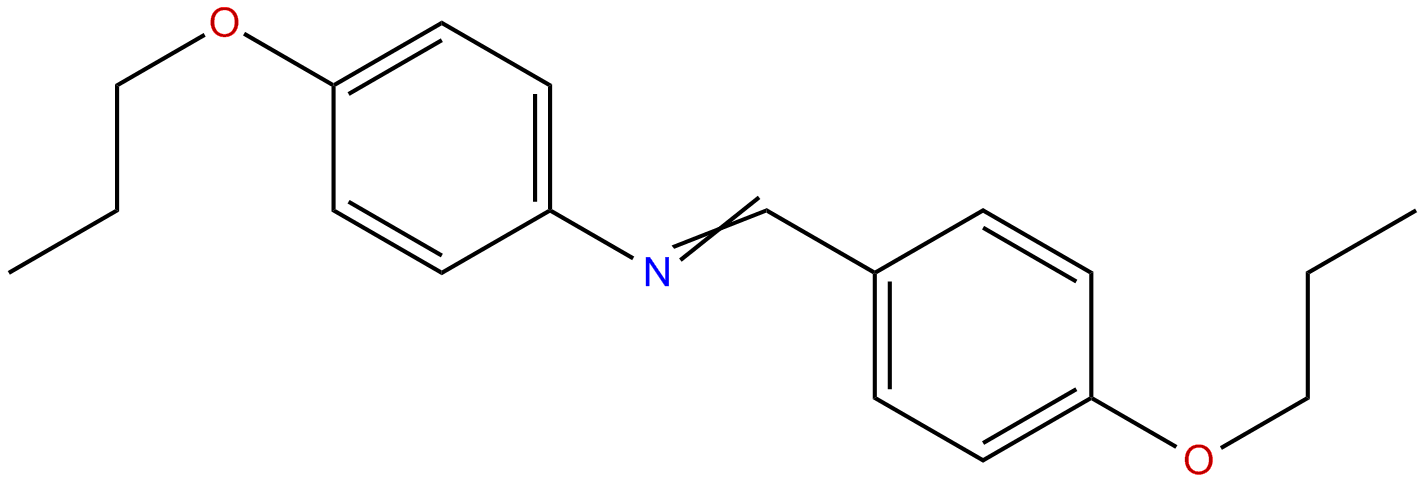 Image of 4-propoxy-N-[(4-propoxyphenyl)methylene]benzenamine