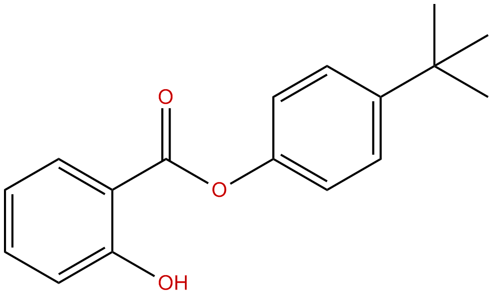 Image of 4-tert-butylphenyl salicylate