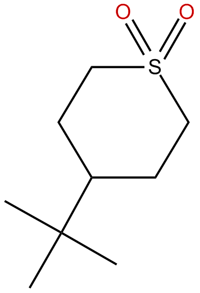 Image of 4-tert-butylthiane 1,1-dioxide
