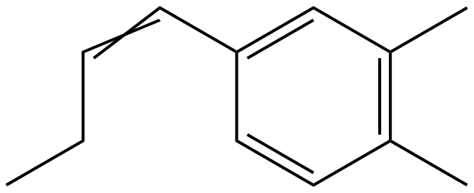 Image of 4-(1-butenyl)-1,2-dimethylbenzene