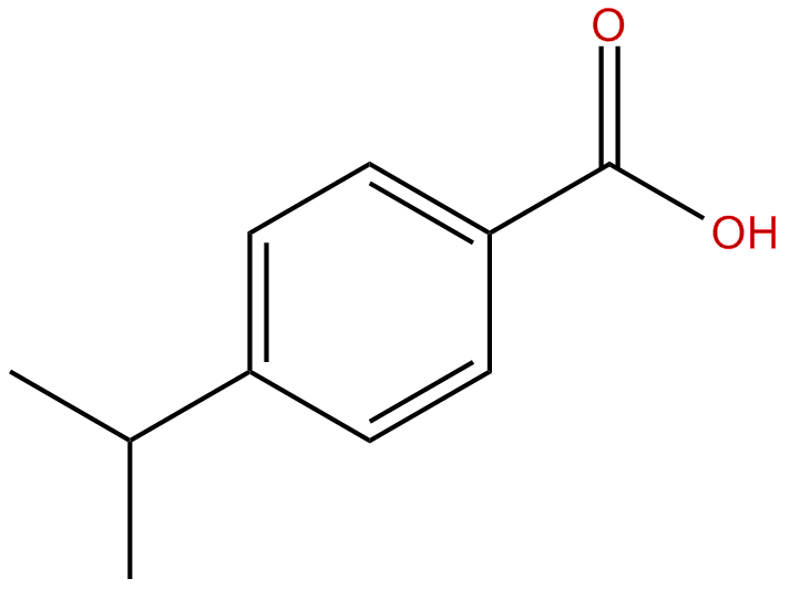 Image of 4-(1-methylethyl)benzoic acid