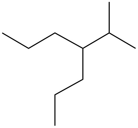 Image of 4-(1-methylethyl)heptane