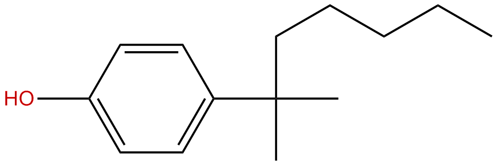 Image of 4-(1,1-dimethylhexyl)phenol