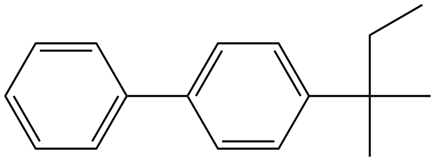 Image of 4-(1,1-dimethylpropyl)-1,1'-biphenyl
