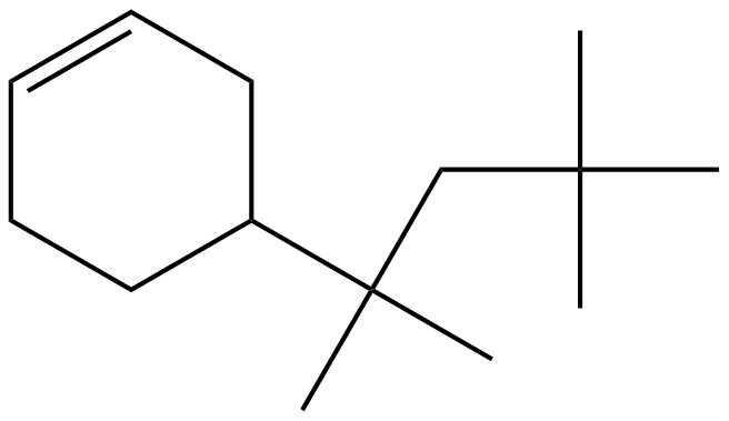 Image of 4-(1,1,3,3-tetramethylbutyl)cyclohexene