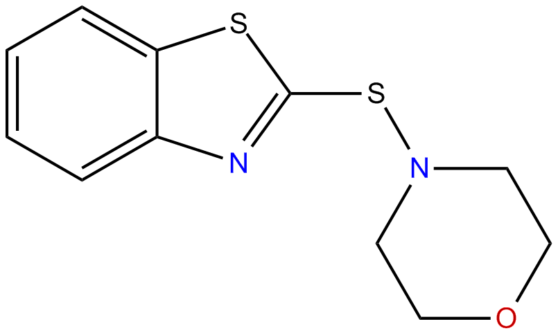 Image of 4-(2-benzothiazolylthio)morpholine