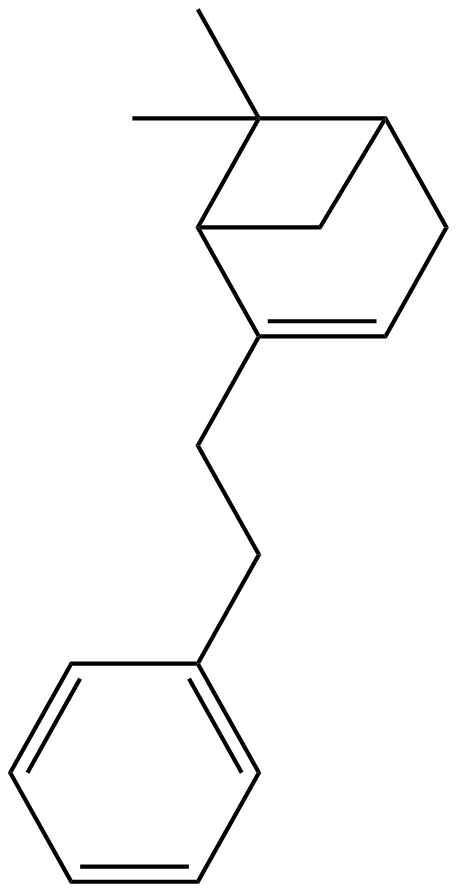 Image of 4-(2-phenylethyl)-7,7-dimethylbicyclo[3.1.1]hept-3-ene