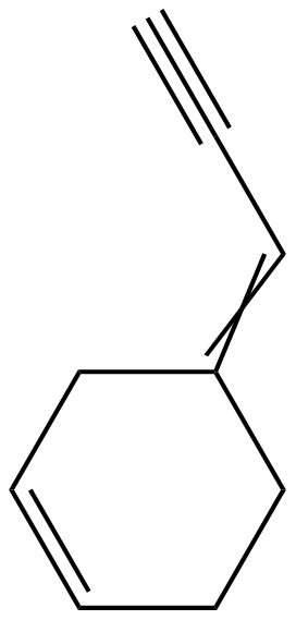 Image of 4-(2-propynylidene)-cyclohexene