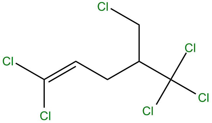 Image of 4-(chloromethyl)-1,1,5,5,5-pentachloro-1-pentene