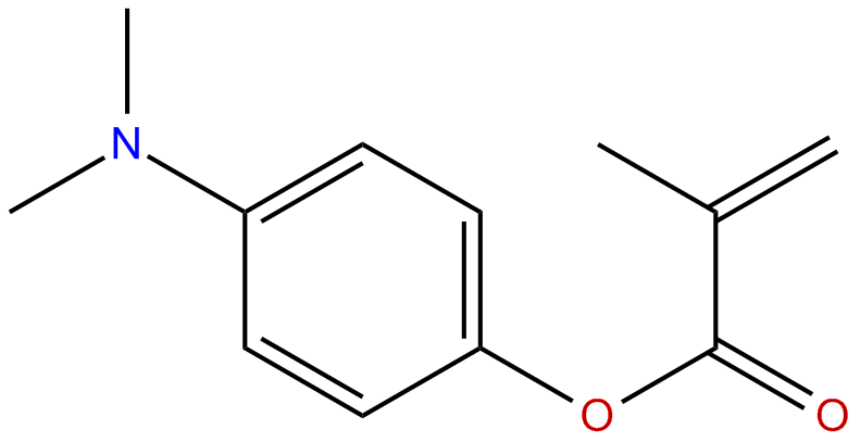 Image of 4-(dimethylamino)phenyl  2-methyl-2-propenoate