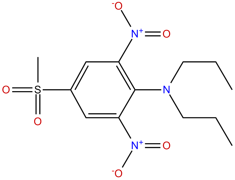 Image of 4-(methylsulfonyl)-2,6-dinitro-N,N-dipropylbenzenamine