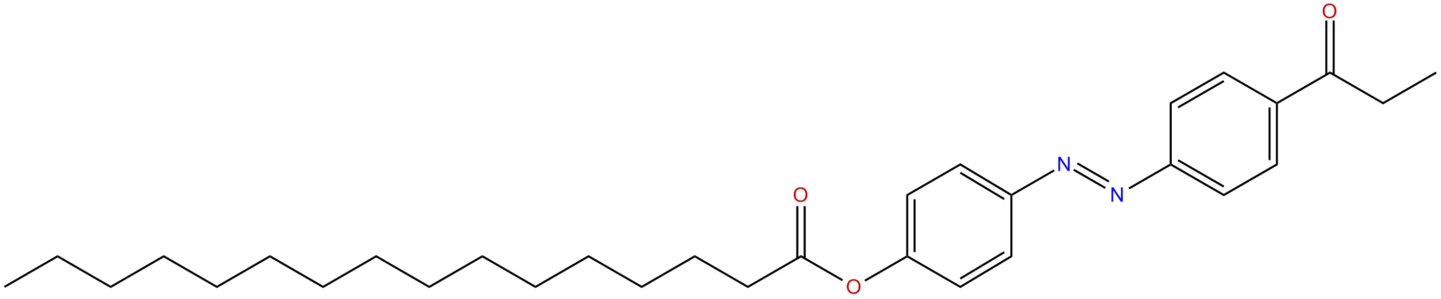 Image of 4-[[4-(1-oxopropyl)phenyl]azo]phenyl hexadecanoate