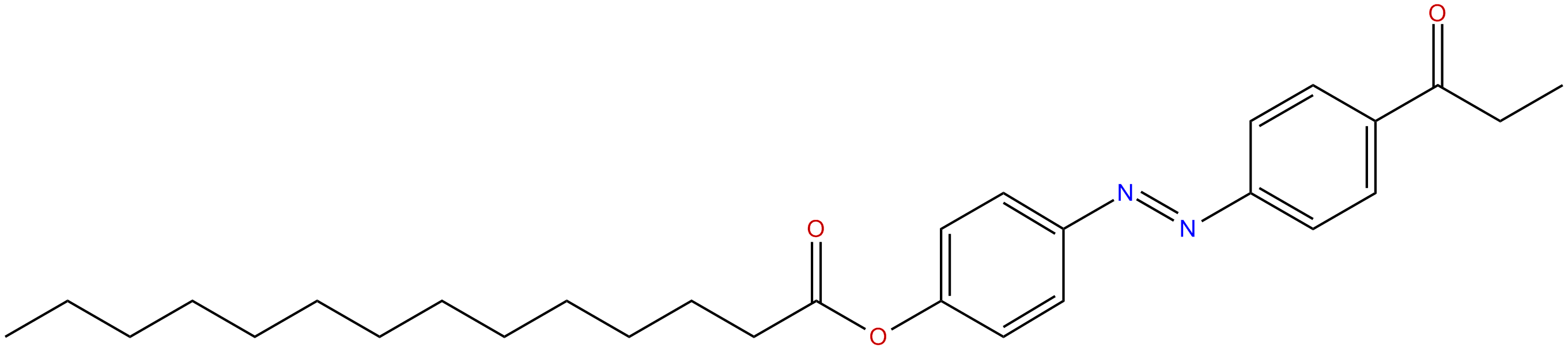 Image of 4-[[4-(1-oxopropyl)phenyl]azo]phenyl tetradecanoate