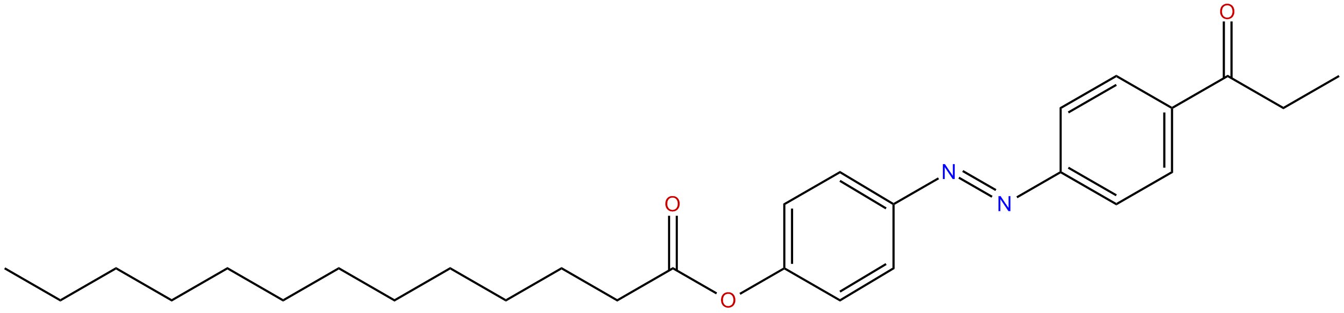 Image of 4-[[4-(1-oxopropyl)phenyl]azo]phenyl tridecanoate