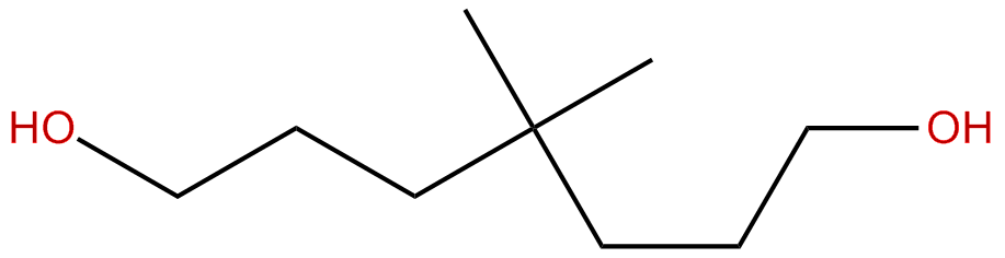 Image of 4,4-dimethyl-1,7-heptanediol