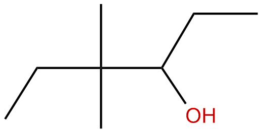 Image of 4,4-dimethyl-3-hexanol