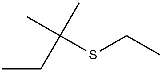 Image of 4,4-dimethyl-3-thiahexane