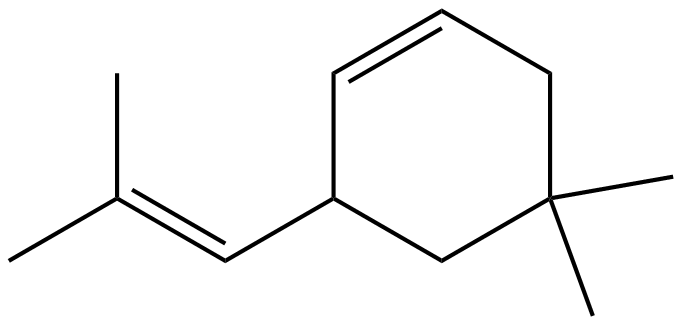 Image of 4,4-dimethyl-6-(2-methyl-1-propenyl)cyclohexene