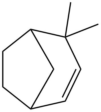 Image of 4,4-dimethylbicyclo[3.2.1]-2-octene
