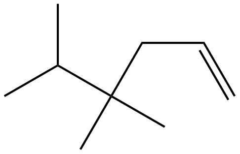 Image of 4,4,5-trimethyl-1-hexene