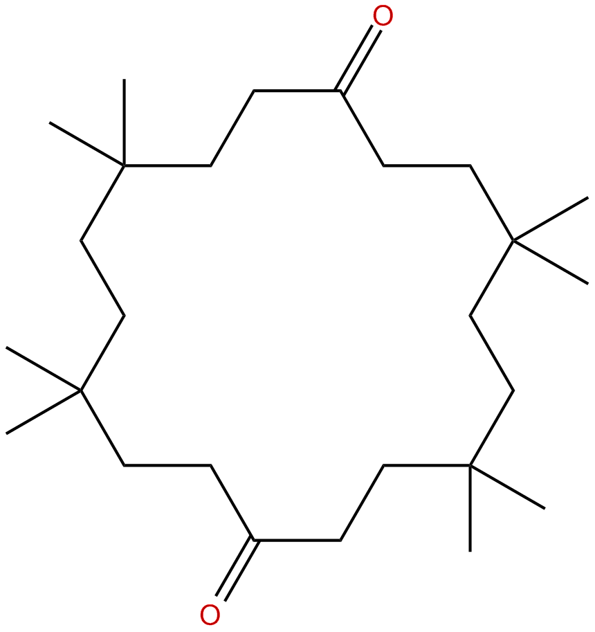 Image of 4,4,7,7,13,13,16,16-octamethylcyclooctadecane-1,10-dione