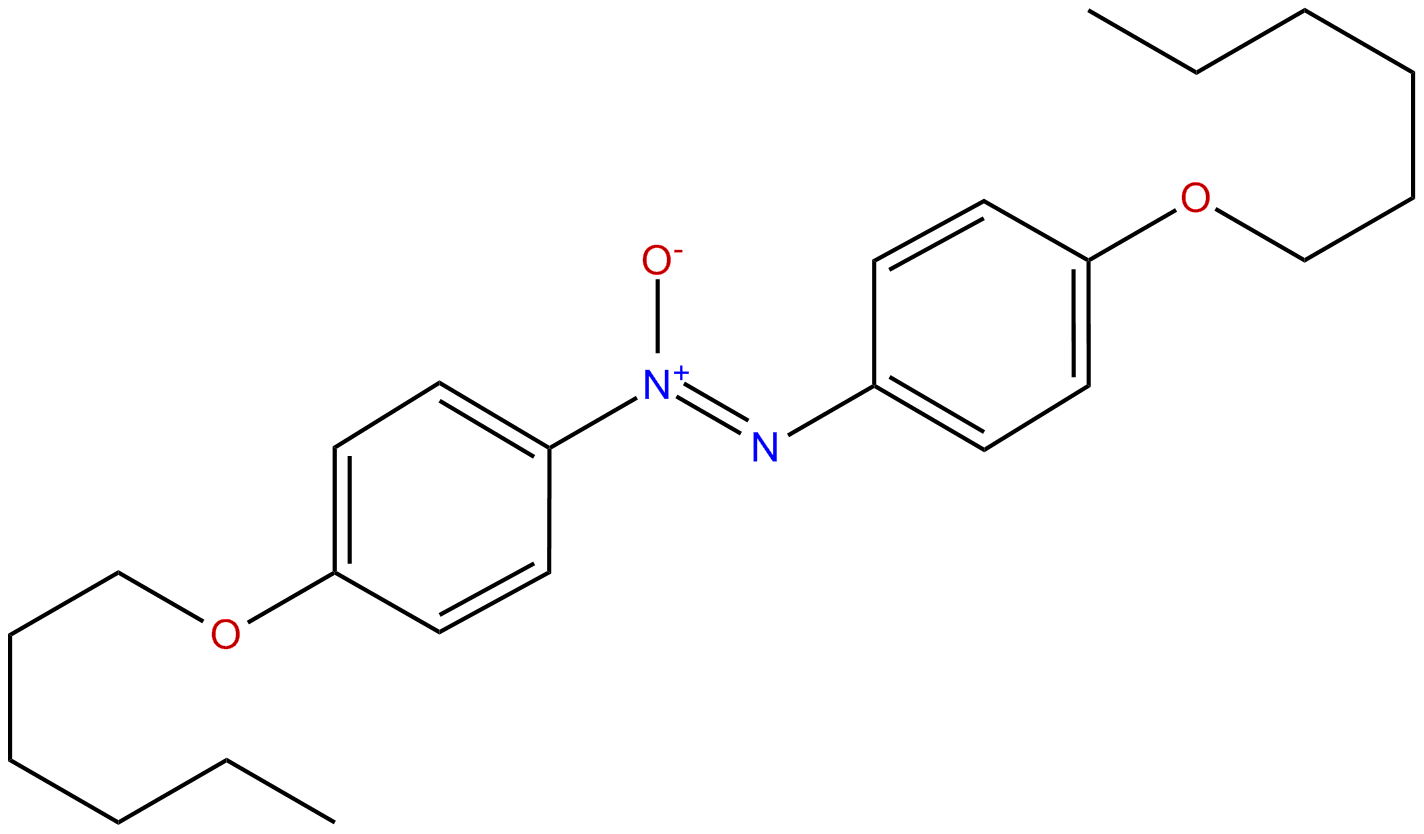 Image of 4,4'-bis(hexyloxy)azoxybenzene