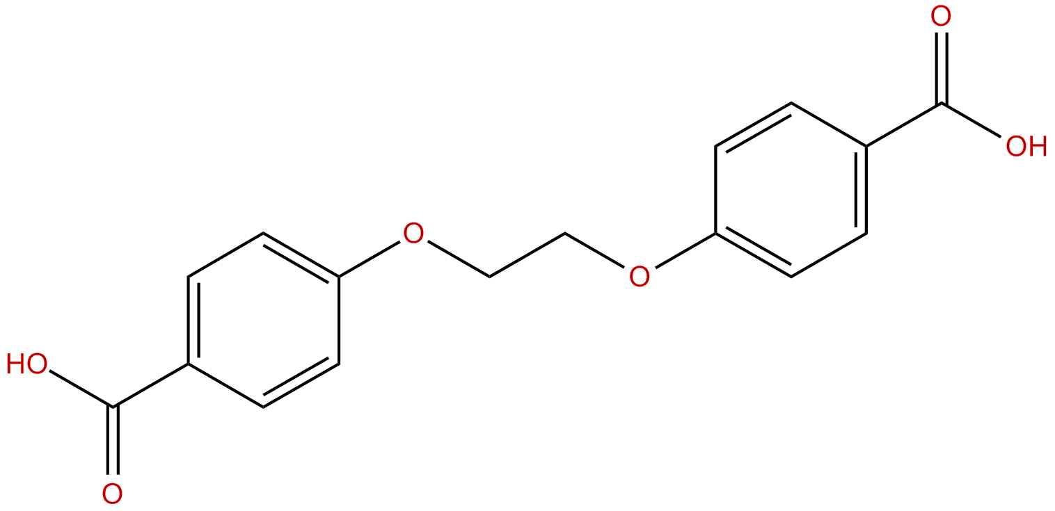 Image of 4,4'-[1,2-ethanediylbis(oxy)]bis(benzoic acid)