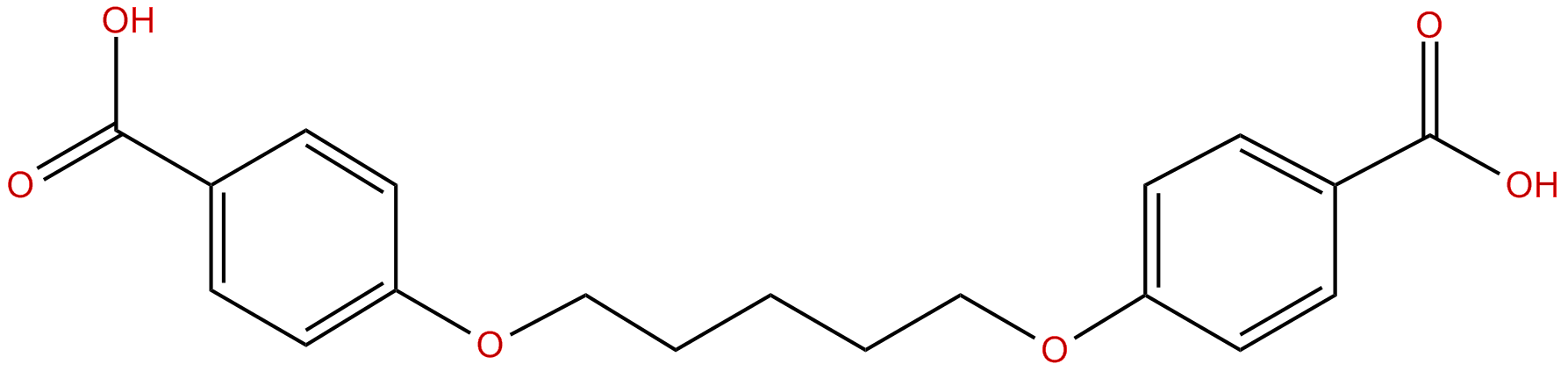 Image of 4,4'-[1,2-pentanediylbis(oxy)]bis(benzoic acid)