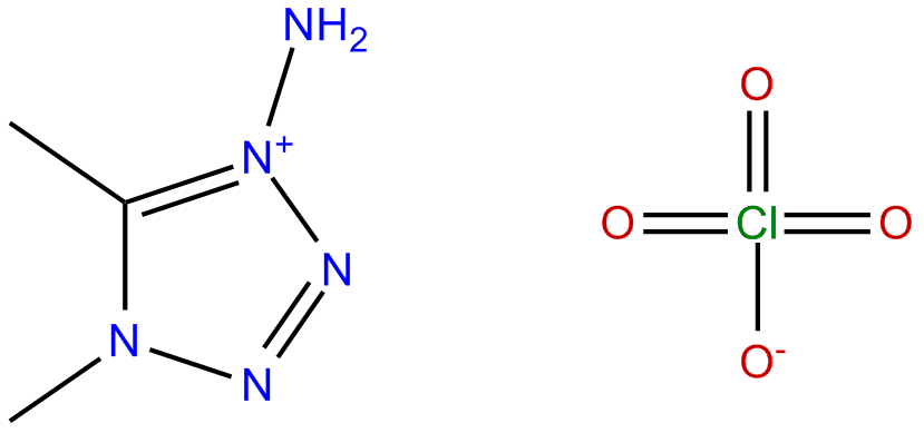 Image of 4,5-dimethyl-1-aminotetrazolium perchlorate