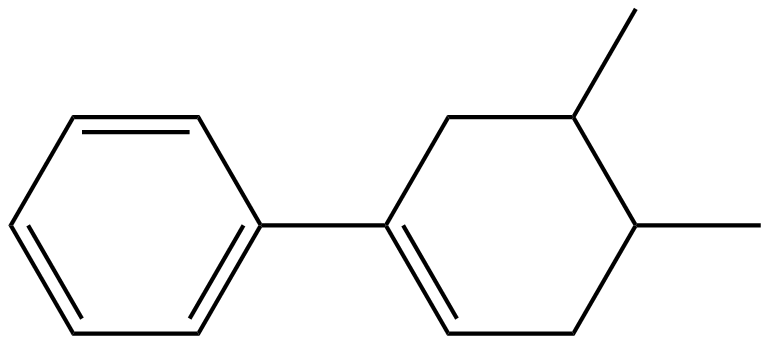 Image of 4,5-dimethyl-1-phenyl-1-cyclohexene