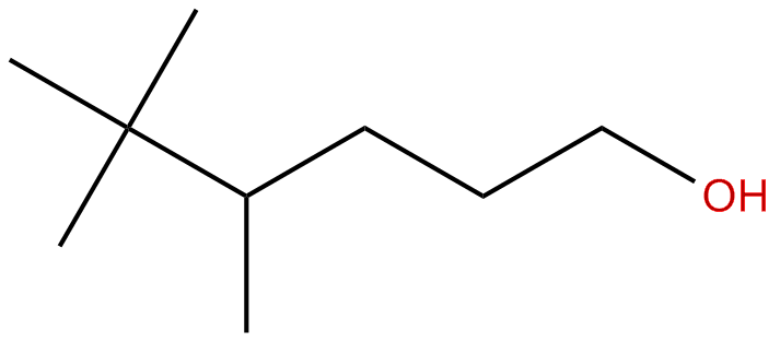 Image of 4,5,5-trimethyl-1-hexanol