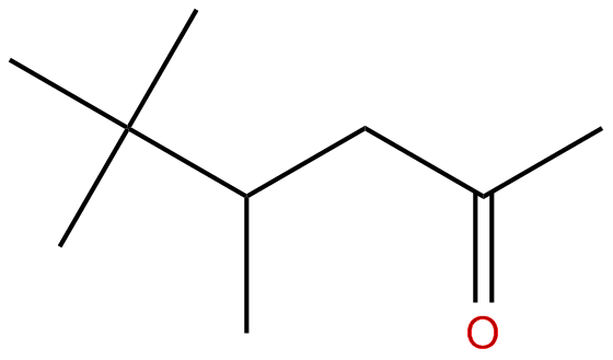 Image of 4,5,5-trimethyl-2-hexanone