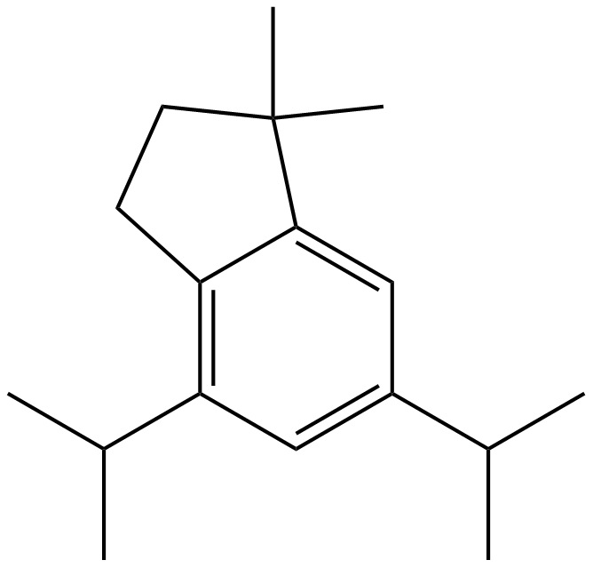 Image of 4,6-bis(1-methylethyl)-2,3-dihydro-1,1-dimethyl-1H-indene