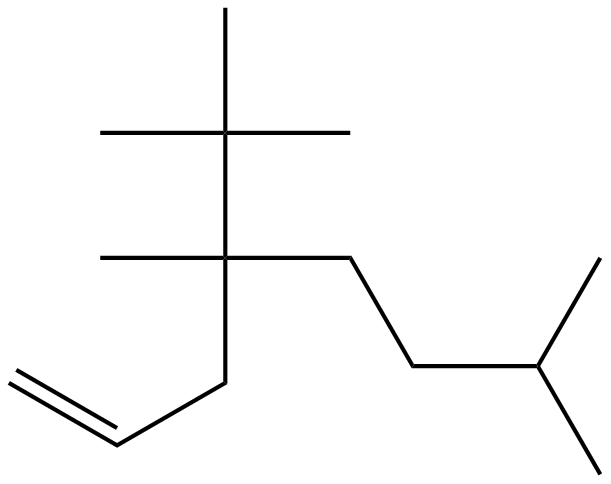 Image of 4,7-dimethyl-4-(1,1-dimethylethyl)-1-octene