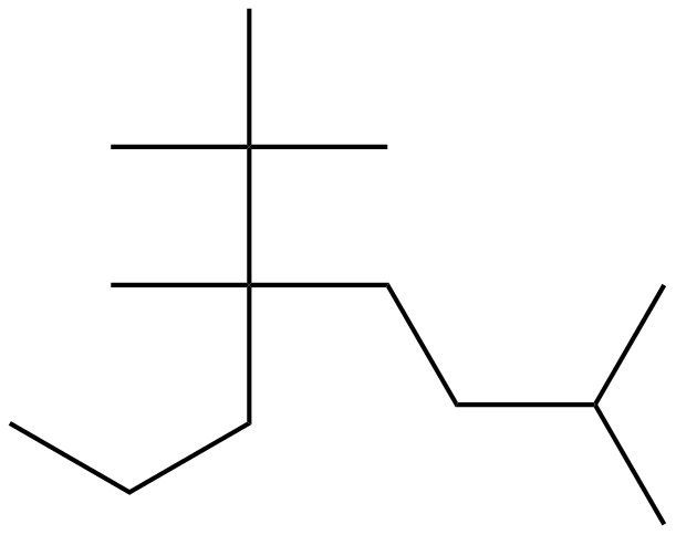 Image of 4,7-dimethyl-4-(1,1-dimethylethyl)octane