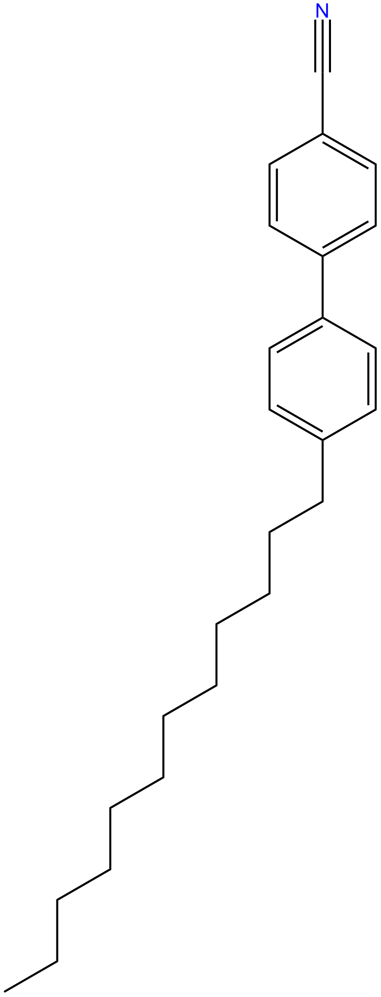 Image of 4'-dodecyl-4-cyanobiphenyl