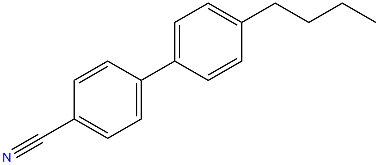 Image of 4'-n-butyl-4-cyanobiphenyl
