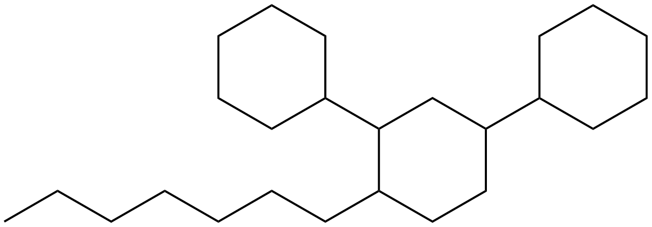 Image of 4'-n-heptyl-m-tercyclohexyl