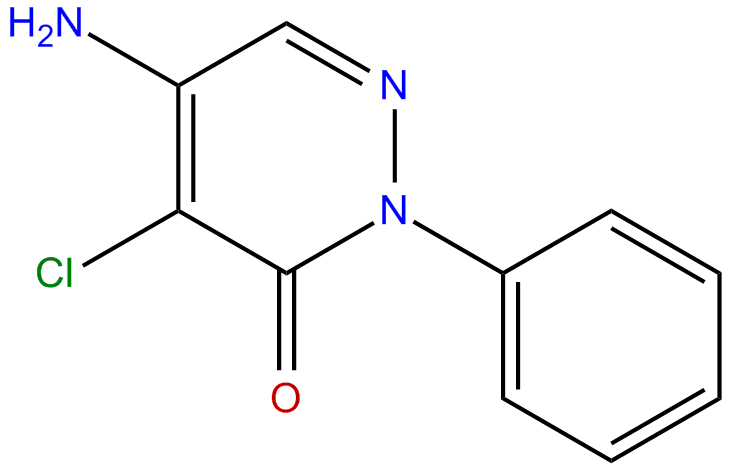 Image of 5-amino-4-chloro-2-phenyl-3(2H)-pyridazinone