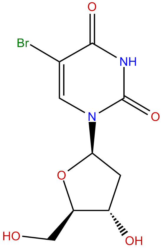 Image of 5-bromo-2'-deoxyuridine