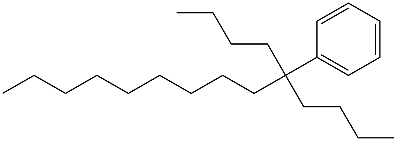 Image of 5-butyl-5-phenyltetradecane