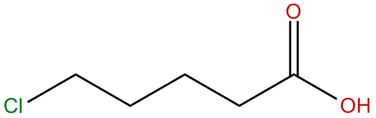 Image of 5-chloropentanoic acid