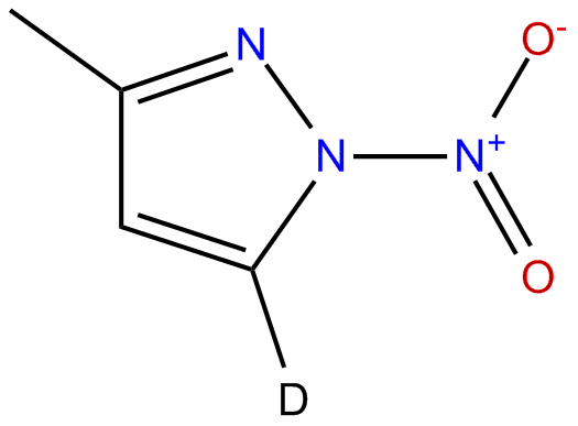 Image of 5-deuterio-3-methyl-1nitropyrazole