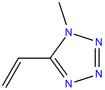 Image of 5-ethenyl-1-methyl-1H-tetrazole