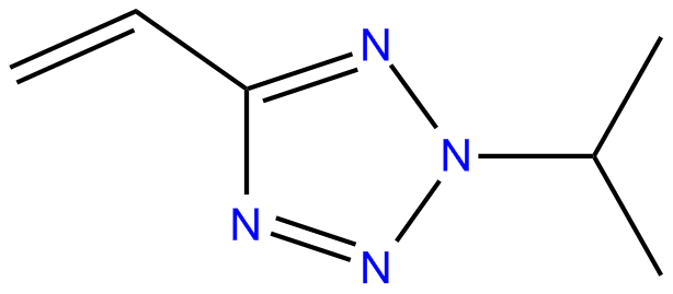 Image of 5-ethenyl-2-(1-methylethyl)-2H-tetrazole